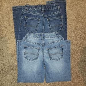 2 pairs of boy jeans size 6